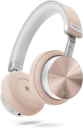 Бездротові навушники VONMÄHLEN Concert One Bluetooth On-Ear (Рожеве золото) з кейсом, мікрофоном та AUX кабелем