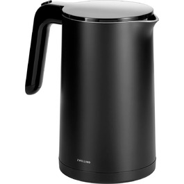 ZWILLING ENFINIGY Kettle with Stainless Steel Scale Filter & Overheat Protection, Cordless, 1850 Watts, 1.5 Liters, Black