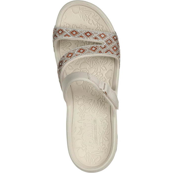 Босоніжки Skechers Arch Fit Ascend - Show Stopper на танкетці, 40 EU, натуральна шкіра