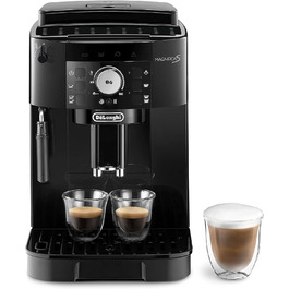 Кавомашина De'Longhi Magnifica S ECAM11.112.B з капучинатором, еспресо та капучино, 2 чашки, чорна