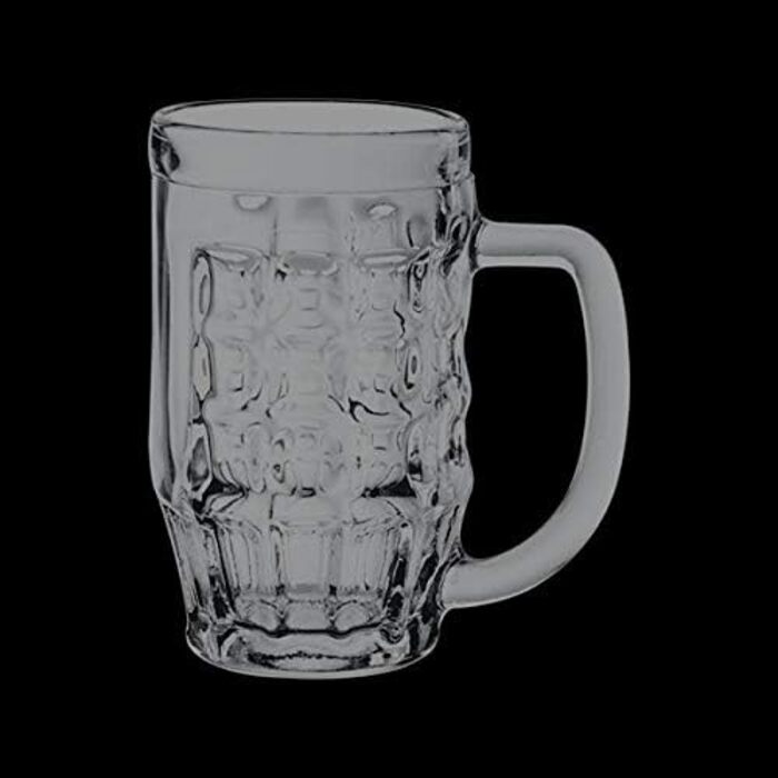 Склянка для пива Bormioli Rocco Malles Bierseidel 325 мл, 6 шт. з міткою 250 мл