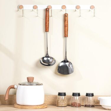 Набір кухонного інструменту Kellet: лопатка-ложка з нержавіючої сталі 304, 36,2-38,1 см (2 шт., сріблястий)