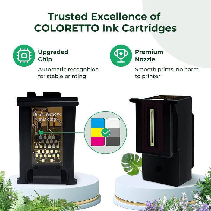 Картридж COLORETTO для принтерів HP Deskjet 2540, 3050 та Envy 5532 (заміна HP 301 XL), чорний