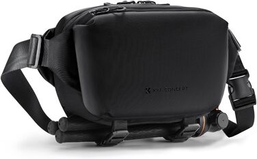 Рюкзак для камери K&F Concept, фотосумка, квадратна сумка, рюкзак для дронів DJI Mavic, сумісний з Canon/Nikon/Sony (Чорний, S)