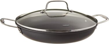 Cuisinart Chef's Classic Crepe Pan, 25.4 cm, Hard-Anodized, Black, 623-24 (Pan for everyday use)