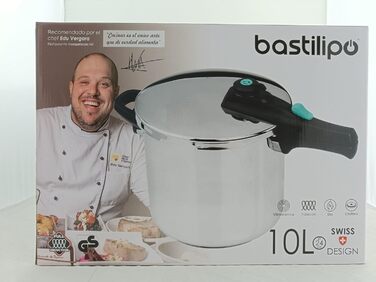 Скороварка з нержавіючої сталі Bastilipo Cronos 10 л, 24 см