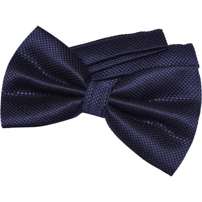 Метелик чоловічий DonDon та нагрудна хустка (темно-синій) - регульований розмір