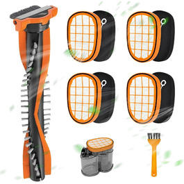 Набір фільтрів для акумуляторного пилососа Philips SpeedPro Max (4+1 шт.), помаранчевий