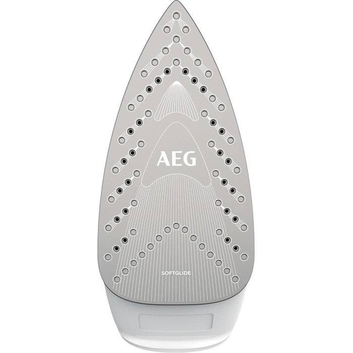 Праска AEG DB 1740LG 3000 серії: 2400 Вт, 110 г/хв, керамічна підошва, антинакип, 250 мл, 2 м, зелено-біла