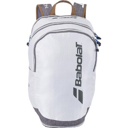 Спортивна сумка Babolat для тенісу, дитяча, блакитно-біло-рожева, з двома відділеннями, для аксесуарів