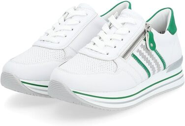 Жіночі кросівки Remonte D1318 – білі, напівчеревики, зручна устілка, 45 EU