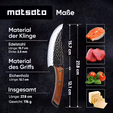 Sharp Kitchen Knives, Chef's Knife. Original Japanese Knife for the Kitchen - Japanese Knife Original. Perfect for Cutting and Chopping