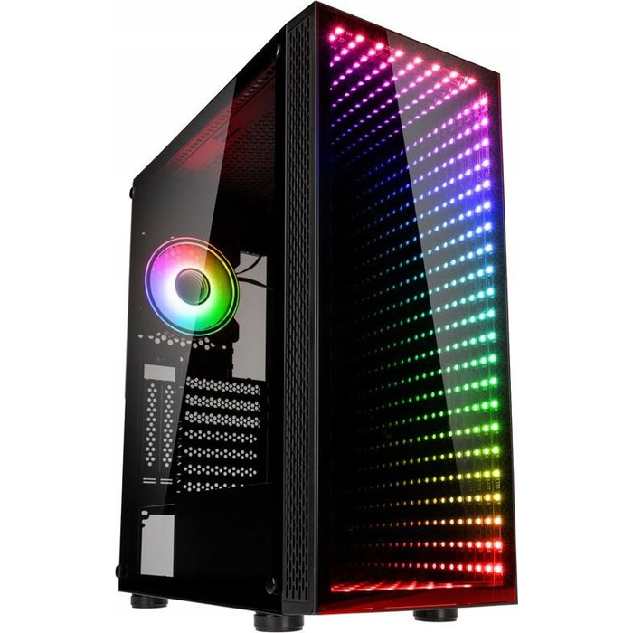 Корпус Kolink Void Rift ARGB Midi Tower, чорний