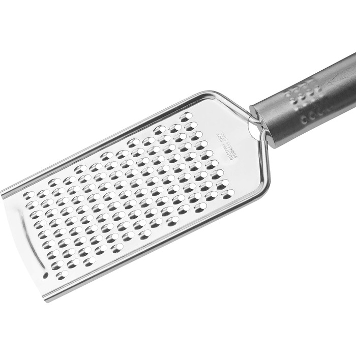 Подрібнювач часнику Fackelmann OVALGRIFF з нержавіючої сталі, ергономічна ручка, сріблястий, 1 шт.