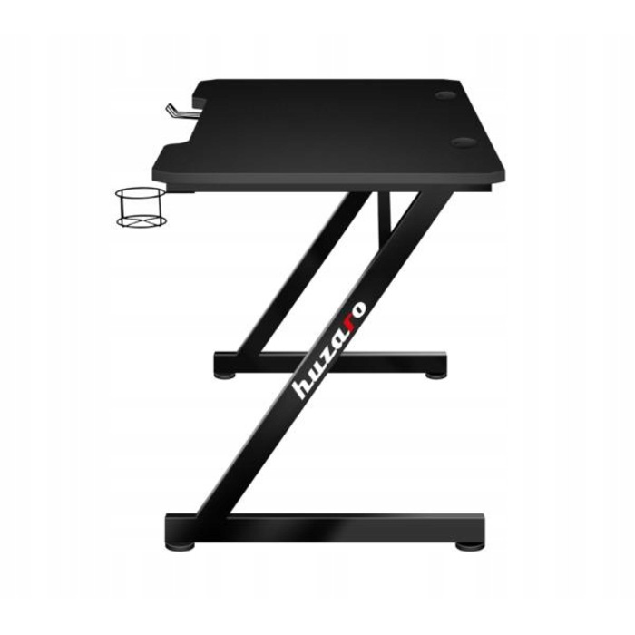 Ігровий комп'ютерний стіл Huzaro HERO 2.5 з тримачами, чорний
