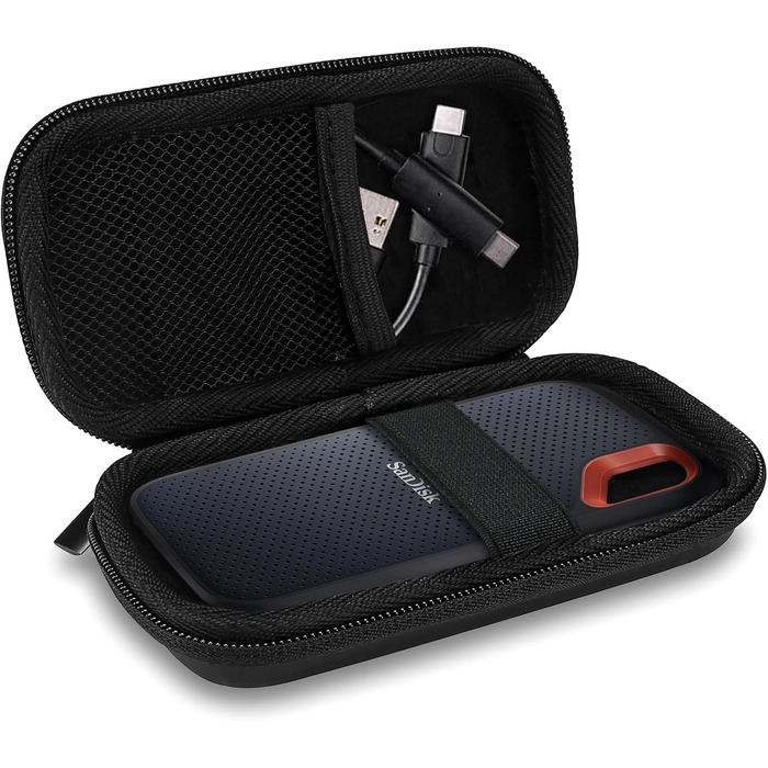 Чохол для SSD дисків ProCase: SanDisk Extreme PRO, Extreme Portable, Crucial X8 - чорний
