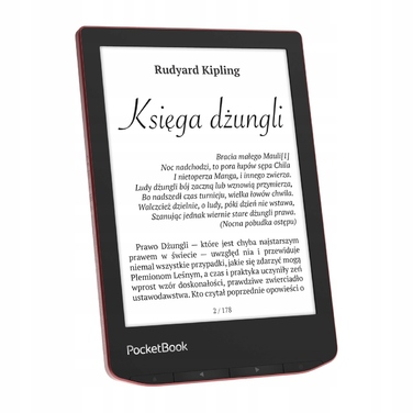 Електронна книга PocketBook Verse Pro 16 ГБ, 6 дюймів, червона