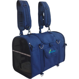 Рюкзак для тварин 6-в-1: переноска, сумка на плече, рюкзак, автокрісло. Підходить для подорожей літаком. Розмір S (26-41 см).