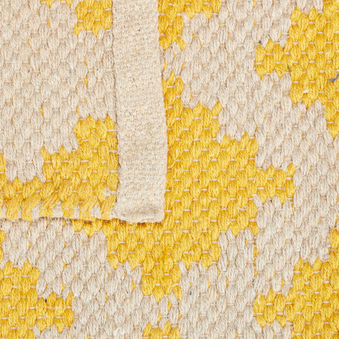 Relaxdays Cotton Runner Rug, 70 x 140 cm
