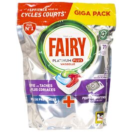 Таблетки для посудомийної машини Fairy Platinum PLUS All in One, 7 в 1, 71 шт