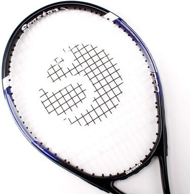 Тенісний racket Senston для професійних тренувань: ракетка для жінок та чоловіків з сумкою, овергрипом та демпфером вібрацій, блакитний, 27 дюймів
