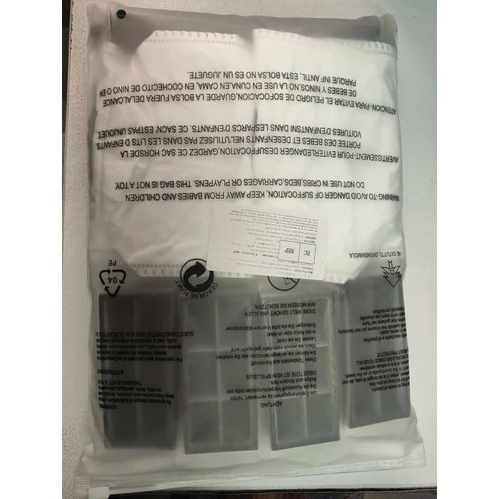 Комплект аксесуарів TriCut для роботів-пилососів Dreame L10s Ultra Gen 3 / L50 Ultra / X40 Ultra / L40 Ultra / X40 Master / Mova P50 Pro Ultra: 6 пилозбірників, 4 бічні щітки, 4 серветки для вологого прибирання, 4 фільтри, 1 основна щітка