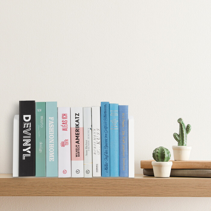 Підтримки для книг Relaxdays, набір з 2 шт.