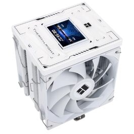 Thermalright Burst Assassin 120 Vision White - кулер для CPU з IPS-дисплеєм, підтримка Intel LGA1851/1700/115X, AM4/AM5