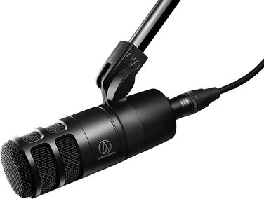 Мікрофон Audio-Technica AT2040 для подкастів з кардіоїдною діаграмою спрямованості, чорний