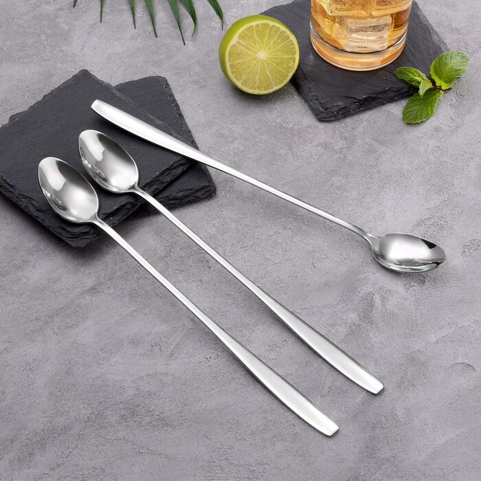 Набір ложок для лате макіато GRÄWE Königstein Silber, нержавіюча сталь, 6 шт.