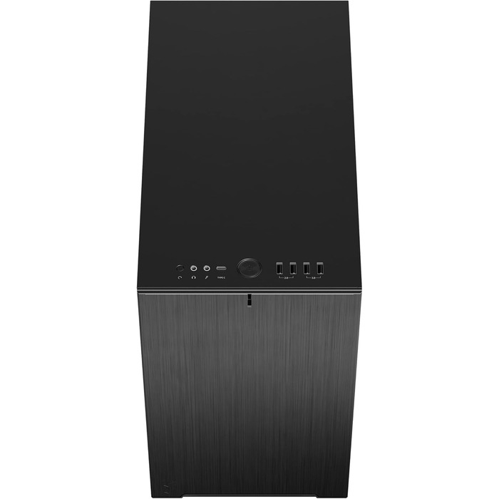 Корпус для ПК Fractal Design Define 7 Nano Black - Mini ITX, тиха система, скло, чорний