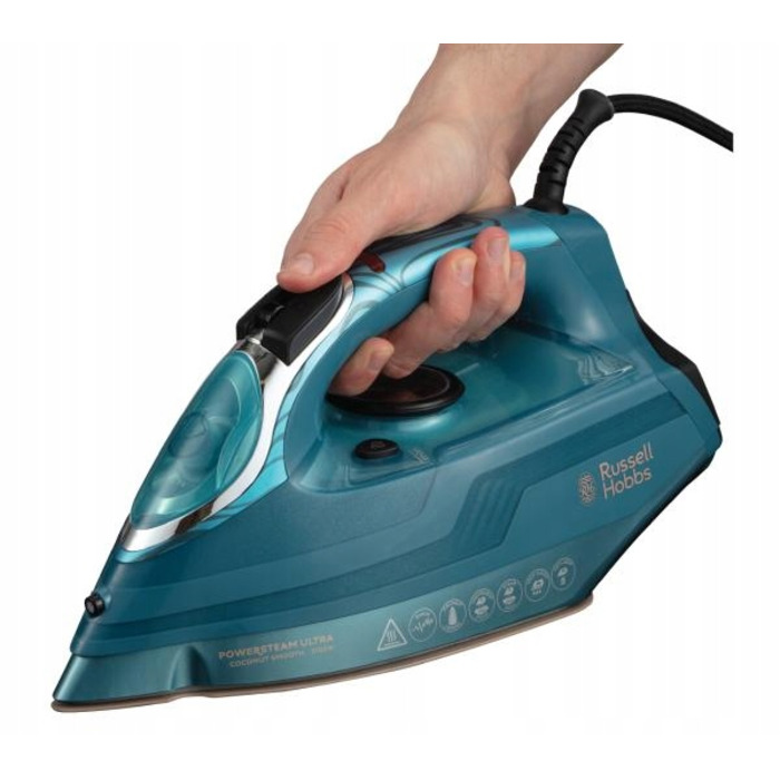 Парова праска Russell Hobbs 26340-56, 3100 Вт, керамічна підошва, 350 мл, 3 м