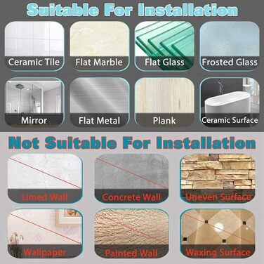 Підставка для мила на стіну без свердління, нержавіюча сталь, HONZUEN | Мильниця для ванної кімнати та кухні