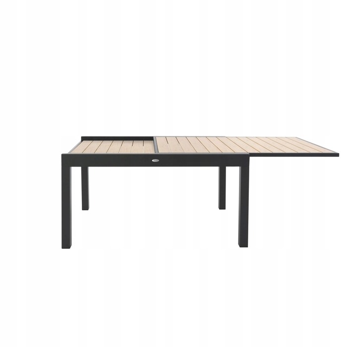 Розкладний садовий стіл Di Volio Galipo DV-062GT, бежевий, 135/270x90x75,5 см