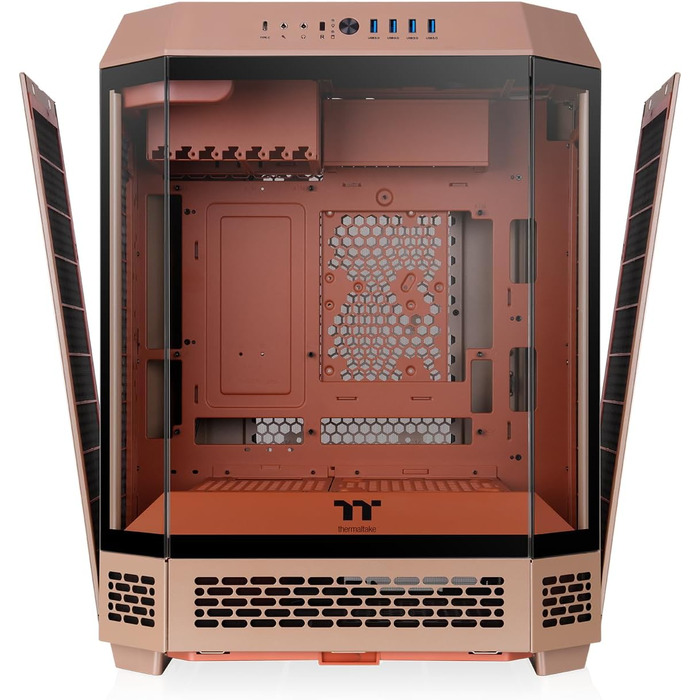 Корпус ПК Thermaltake The Tower 600 ATX Mid-Tower: скляний дизайн, USB-C, підтримка 420/360мм радіатора