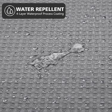 Штора для душу миюча текстильна поліестер 180x200 см, сіра, з кільцями (12 шт.) - Водонепроникна штора у ванну