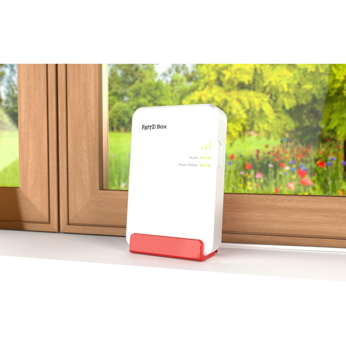 Роутер FRITZ!Box 6860 5G: Wi-Fi 6, LTE, PoE, DECT, захист від пилу та вологи