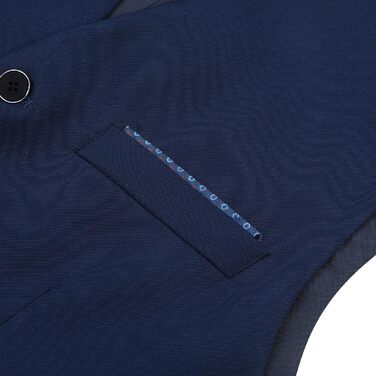 Чоловічий класичний жилет Athemen Slim Fit з V-подібним вирізом для костюма, бізнес-стиль та весіль (3XL, синій #922)