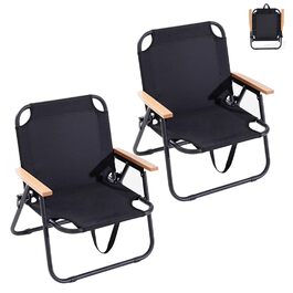 Кемпінговий стілець складний, камуфляжний, 225 кг, Oxford, для риболовлі, пікніка, подорожей - Green/Black