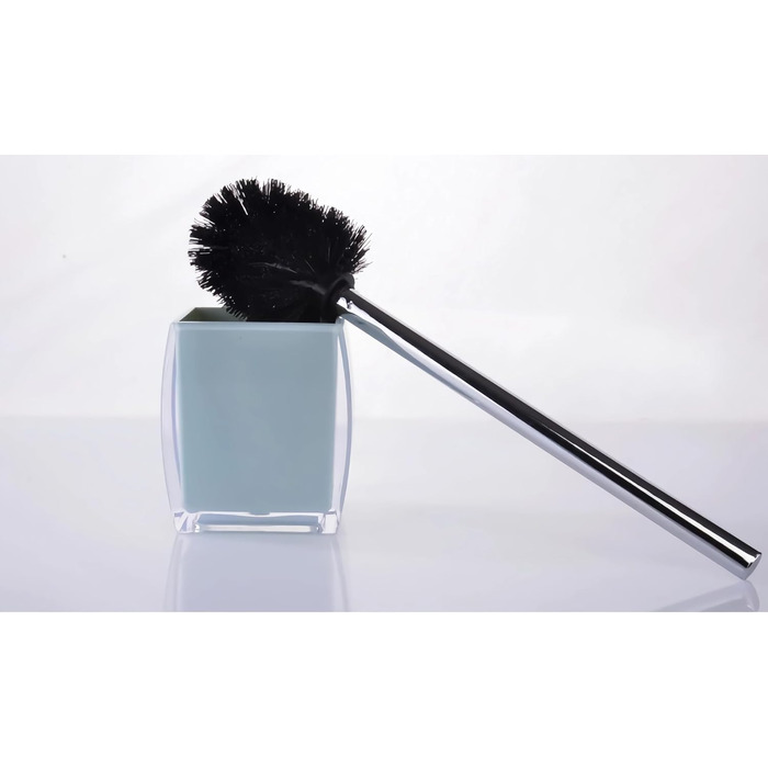 Bathroom Accessories, 5-Piece Set, Blue Resin/Acrylic, Complete Set, Lotion/Soap Dispenser, Soap Dish, Toothbrush Holder, Cup, Toilet Brush and Holder, Modern Bathroom Decor and Gift Set