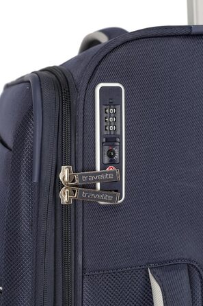 Валіза Travelite MIIGO 77 см, 90-96 л, розширювана, з TSA замком, з екологічного матеріалу, колір: м'ятний