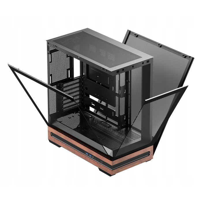 Корпус SMX SMXC084 Midi Tower, чорний