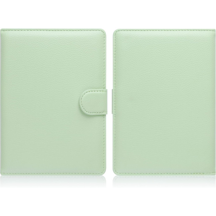 Чохол для електронних книг Pocketbook/Tolino/Sony/Kindle/Kobo, зелений, шкіряний