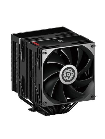 Система охолодження CPU ENERMAX ETS-T60D з 2 вентиляторами 120mm PWM, гідравлічним підшипником та 4 тепловими трубами (6mm), підтримка TDP 200W+, AM5/AM4/LGA1851/1700/115x