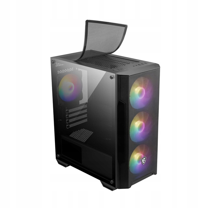 Корпус MSI MAG FORGE M100A Micro Tower, чорний