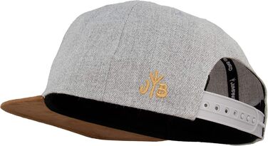 Кепка бейсболка Jumping Bird для чоловіків • Зручна snapback кепка для активного відпочинку • Регульований розмір, легко миється, світло-сіра