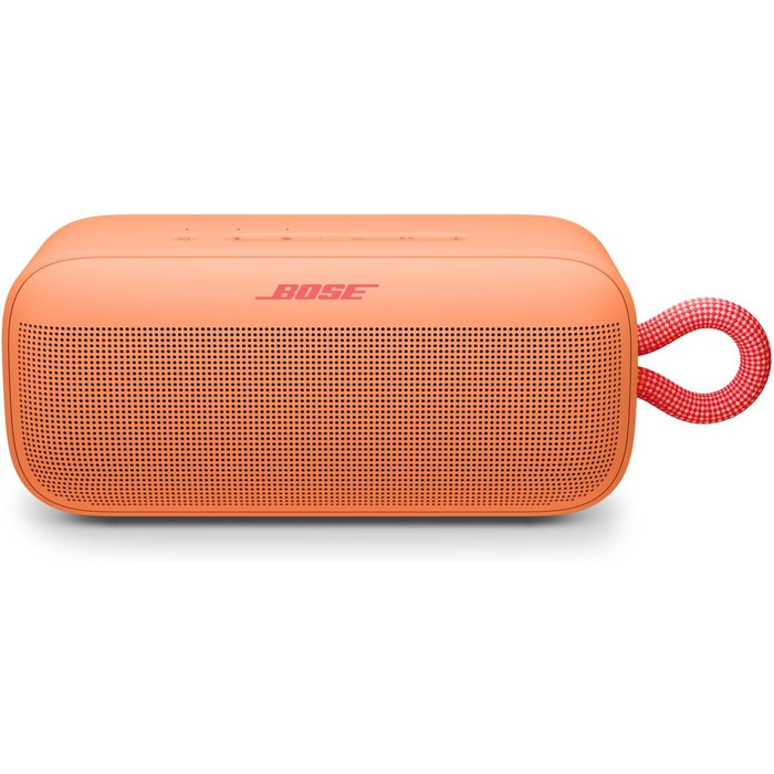 Bose SoundLink Plus: Портативна Bluetooth колонка для вулиці, чорний колір (Персиковий захід). До 20 годин роботи!