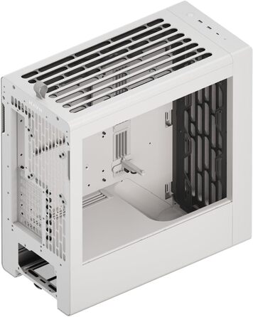 Корпус ПК HAVN Midi-Tower з 3 вентиляторами, Top Airflow, Tempered Glass (білий)