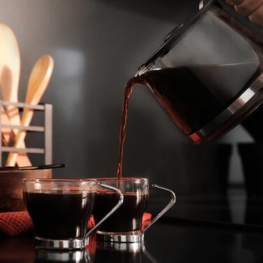 Кавомашина Cecotec Coffee 56 Time: програмування, нержавіюча сталь, LCD, 1.3л, 12 чашок, автовимкнення