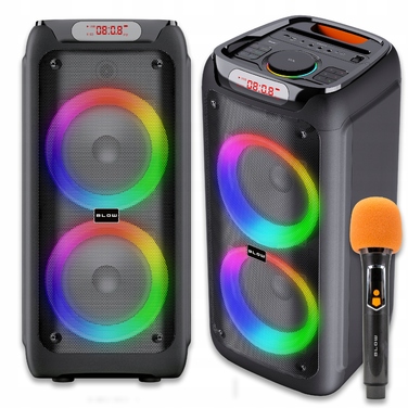 Портативна Bluetooth-колонка PartyBox з функцією караоке, SD, USB, 3000mAh